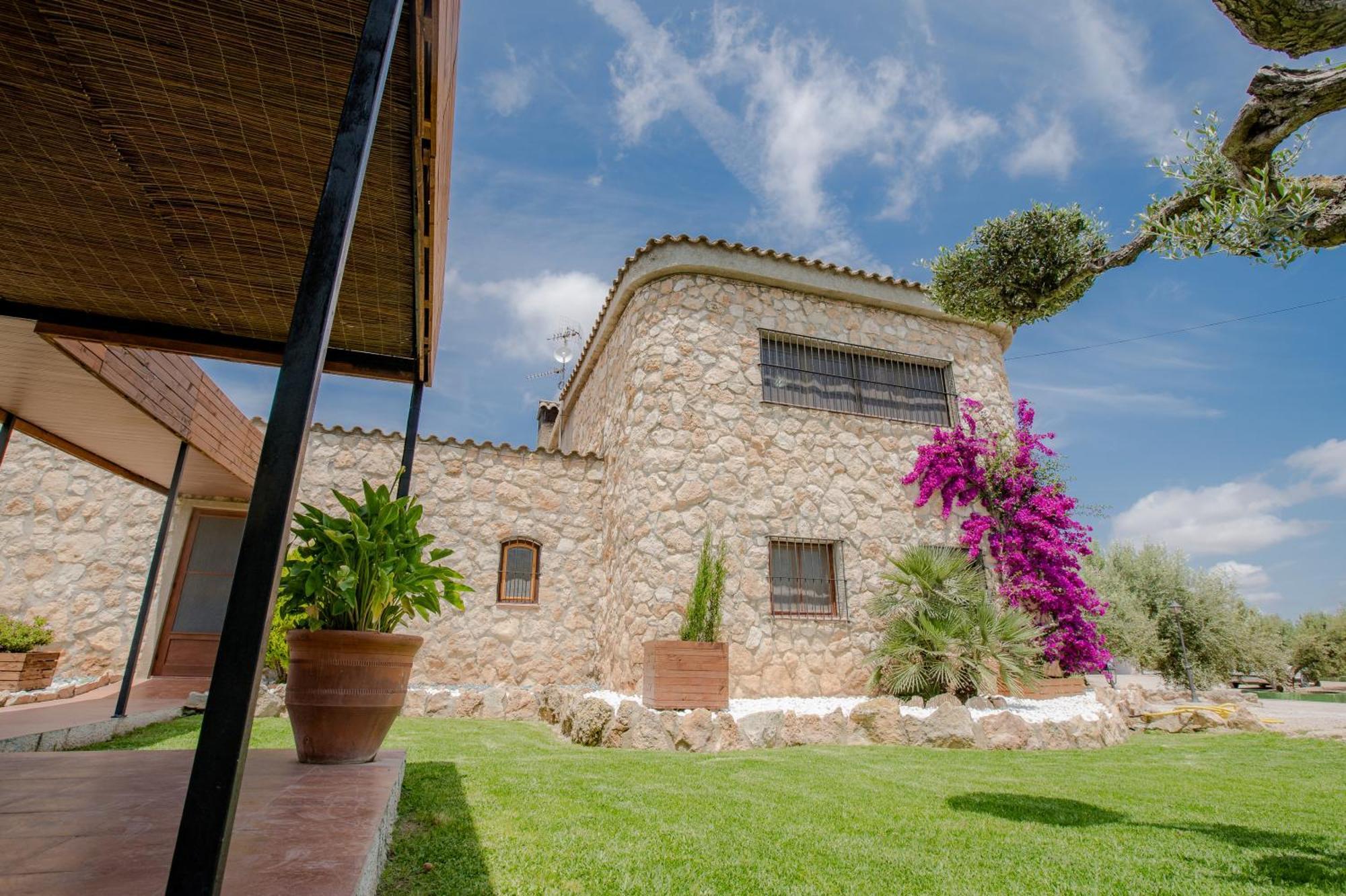 Villa Rural Avril Camarles المظهر الخارجي الصورة