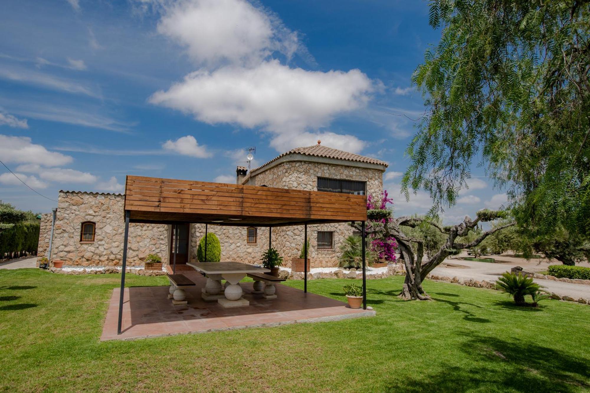 Villa Rural Avril Camarles المظهر الخارجي الصورة