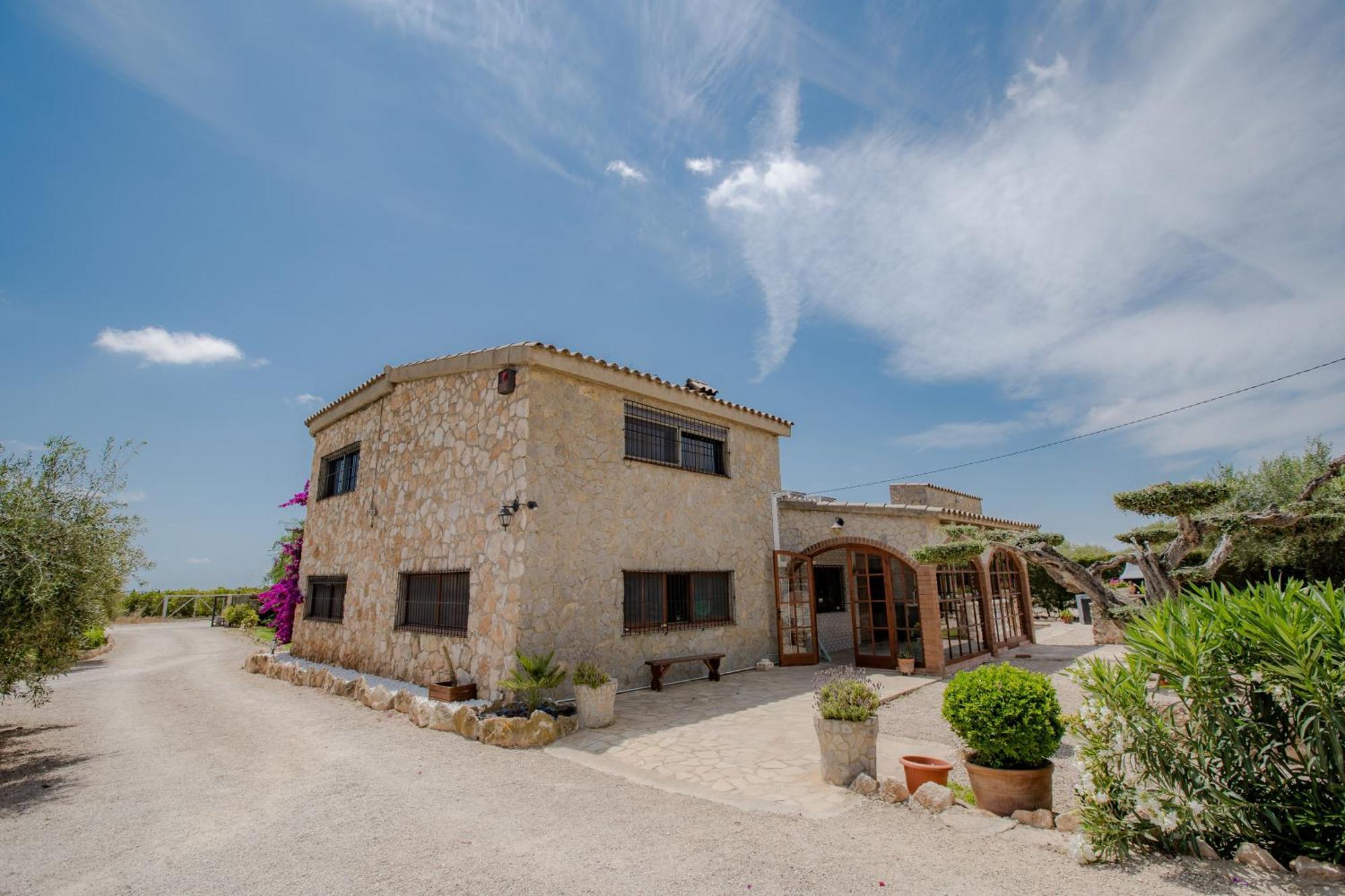 Villa Rural Avril Camarles المظهر الخارجي الصورة