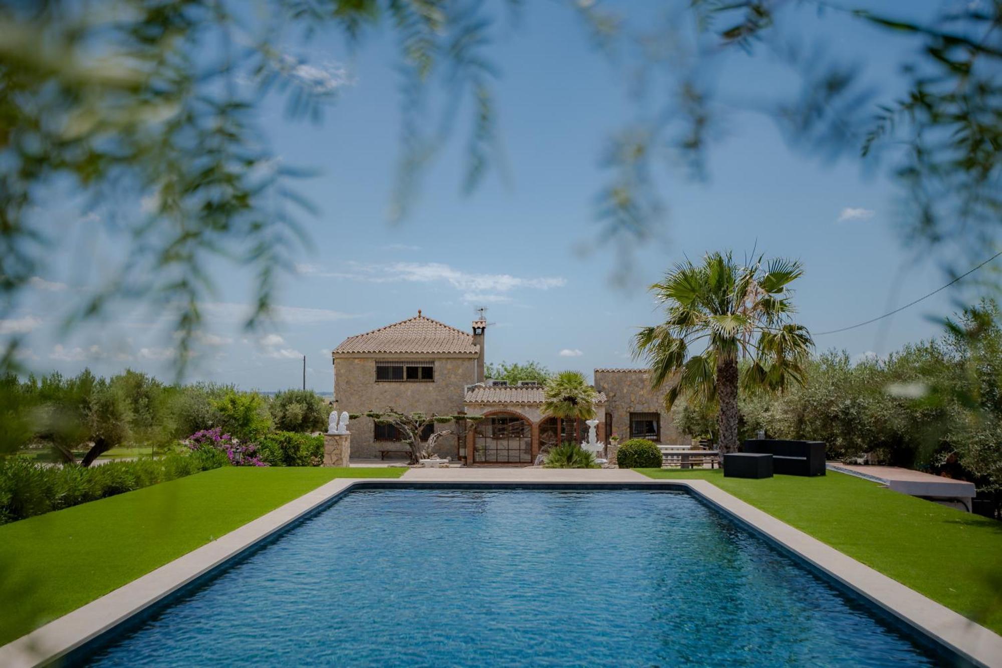 Villa Rural Avril Camarles المظهر الخارجي الصورة